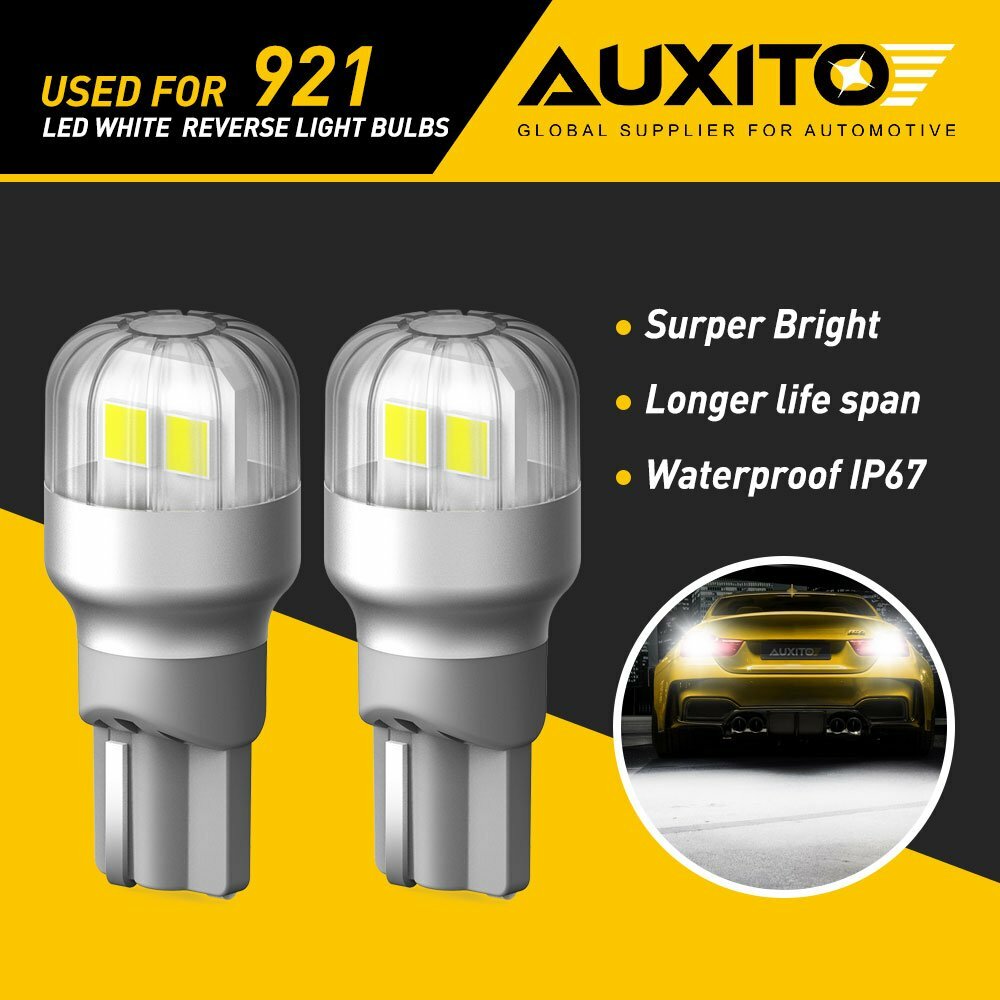 912 906 T15 LED Bulbs AUXITO 912/921 LED Reverse Light Bulbs - 4000 ...