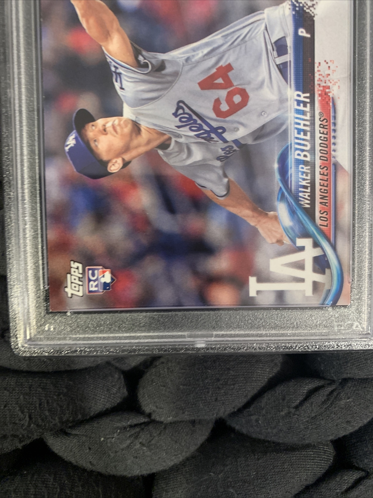 2018 Topps Baseball #132 Walker Buehler Rookie Card RC PSA 10 Gem Mint Pop 43 view 13