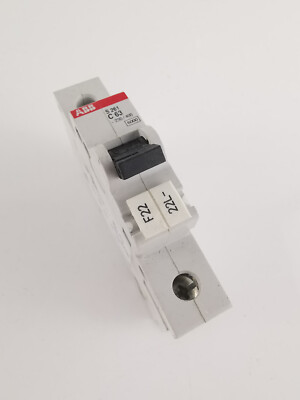 3-poliger LS-Schalter 6A ABB S200 Leitungsschutzschalter S203-C6NA – 3-polig, 6 A, 440 V AC, Für Den Industriellen Einsatz