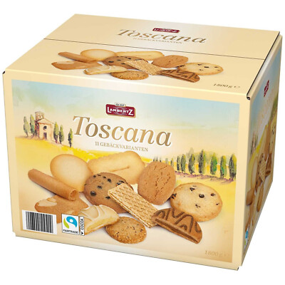 Lambertz Toscana 4x450g Frischepack als Office Box 1,8kg  MHD 2026