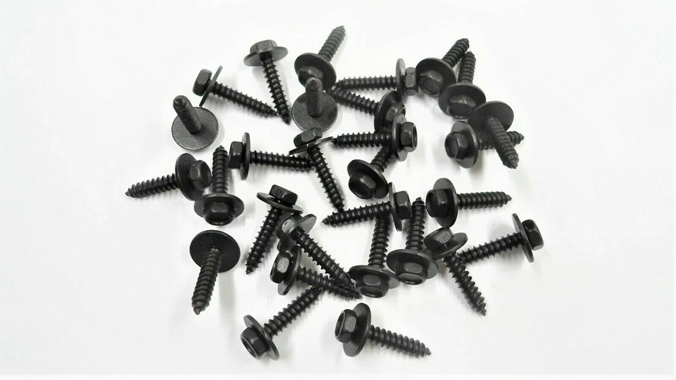 (NOVO - 67 peças!) PARAFUSOS INT/EXT PRETOS! ADEQUADO PARA ALPINE AVANTI BRICKLIN CHECKER & ETC - Imagem 4 de 4