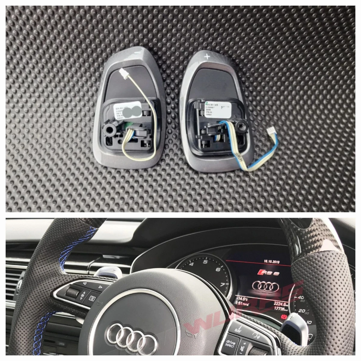 Seat Cupra Audi RS Paddles Shifters DSG A3 A4 A5 A6 A7 5FA951527 