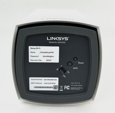Linksys MX5300 Velop AX Whole Home WiFi 6 System: Wireless Router and
