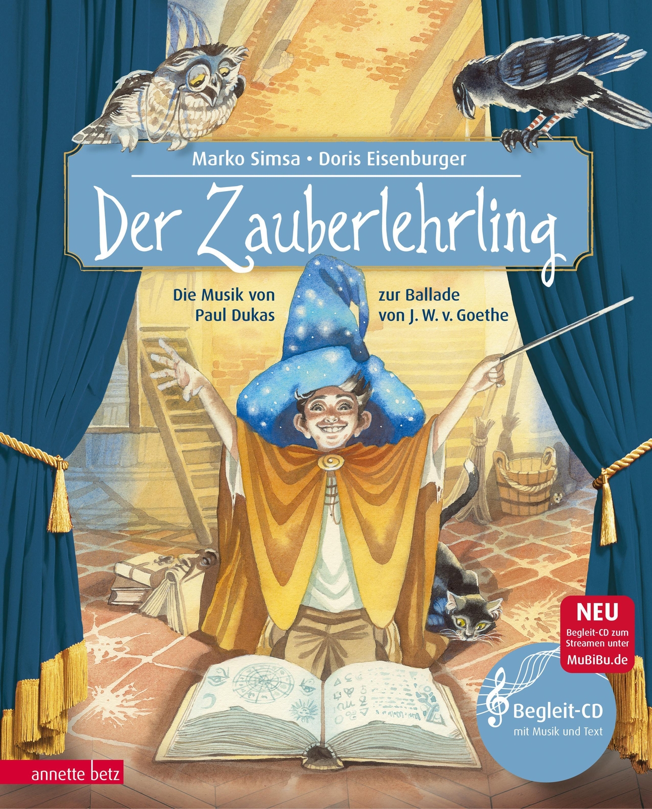 Thumbnail - Der Zauberlehrling | Marko Simsa | Deutsch | Buch | Das Musikalische