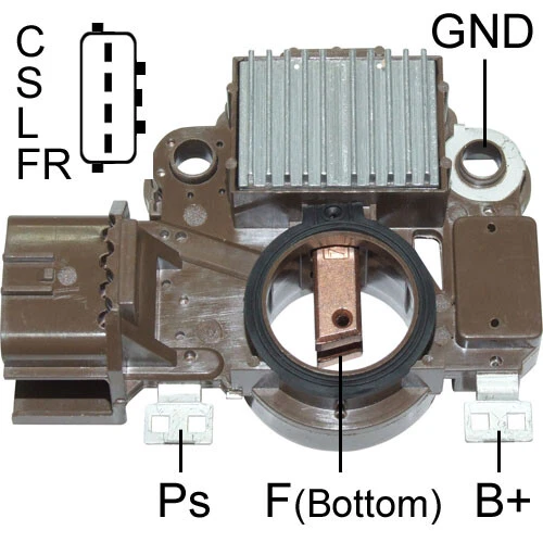 Nuevo regulador de voltaje del alternador A866X56072, 428, 557, A866X55772, IM560 Foto 3 de 3