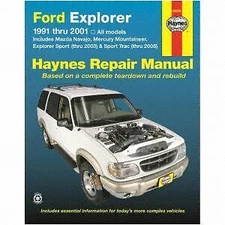 Auto Plus/Haynes Publications 36024 Ford Explorer 1991-2001 Mercury Mountaineer