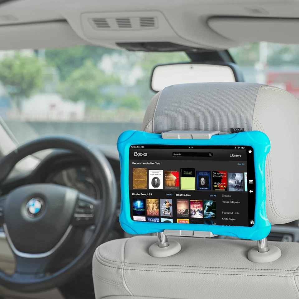 Car Headrest Mount Holder, Universal Car Holder for Phones & Tablets & Switch - Image 4 of 4