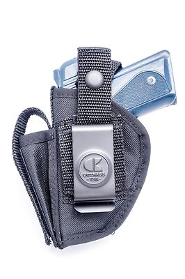 Kurz 380 | OUTBAGS Nylon Outside Carry Clip Holster w/ Mag Pouch. MADE IN USA