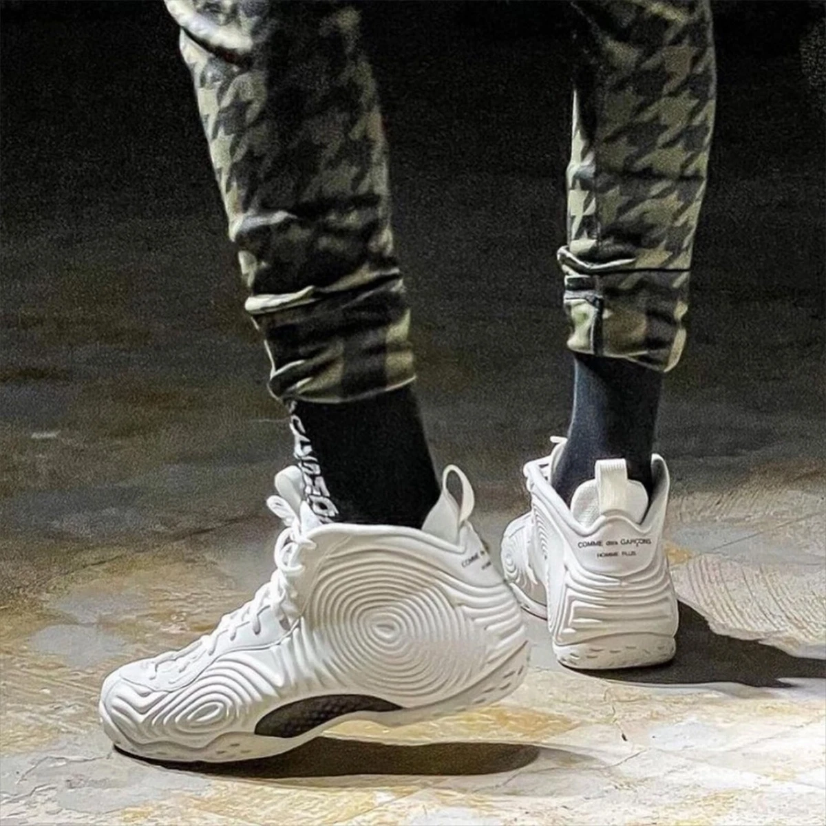COMME DES GARCONS CDG HOMME NIKE AIR FOAMPOSITE ONE 1 WHITE DJ7952-100 US 12