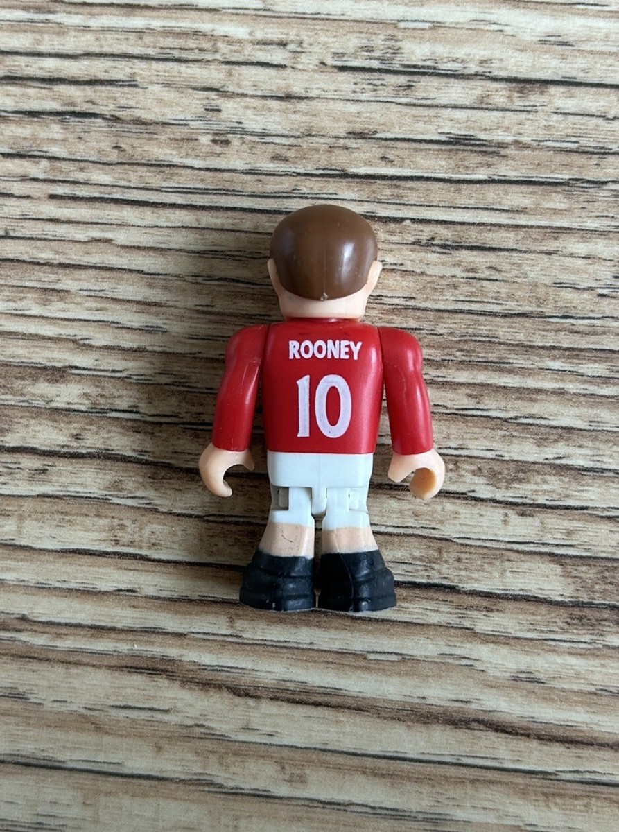 Micro Football Player Model Plastic Figure Wayne Rooney Manchester