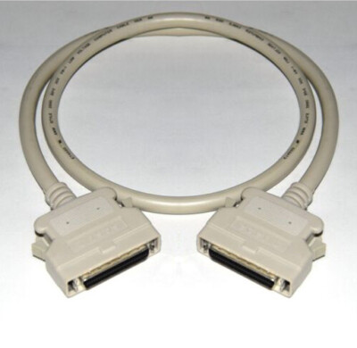 6 ft SCSI MDR Micro Centronics 50 Male to MDR Micro Centronics 50 Male Cable