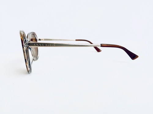 Anne Klein Honey Clear Tortoise Cats Eye Frame Glasses AK7039 56 16 135 - Picture 4 of 12