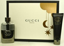 GUCCI GUILTY POUR HOMME 2PC GIFT SET 1.6 OZ EDT SPRAY  Shower Gel FOR MEN