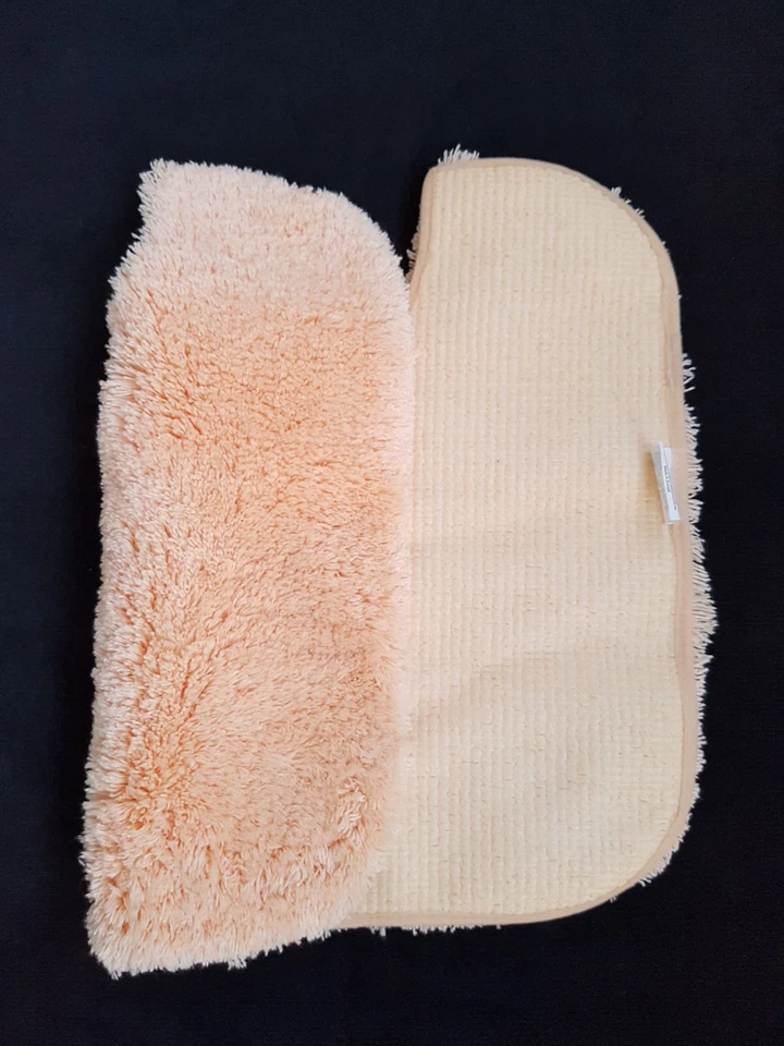 PANA Ambiente Stand-WC Umrandung Vorlage pfirsich peach 54 x 49 cm Badematte NEU - Bild 4 von 4