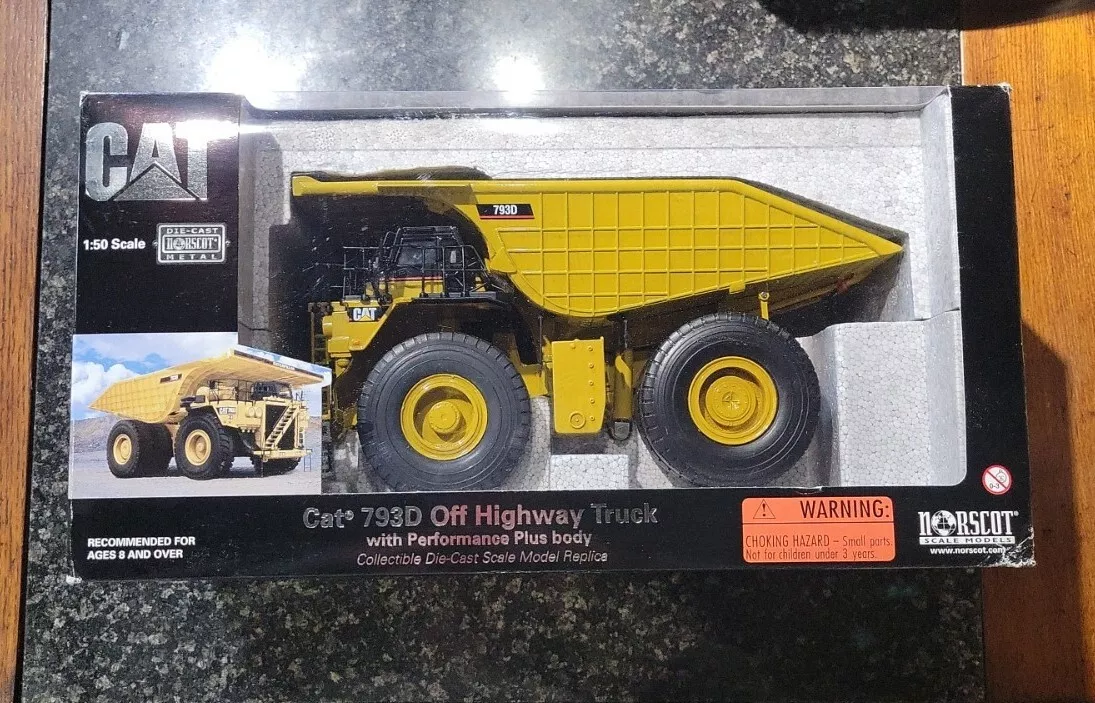 1/50 Caterpillar 793D Off-Highway Dump Truck by Norscot NIB!