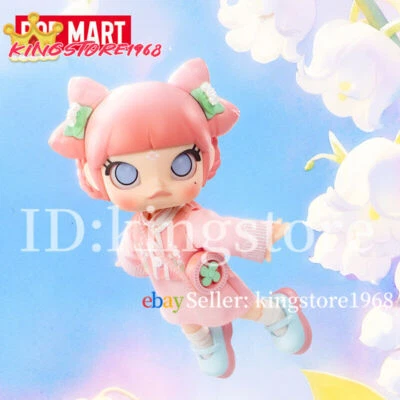POPMART MOLLY Lily of The Valley Action Figures H14cm