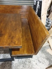 HANDCRAFTED CORNER DINING TABLE AND BENCH SET