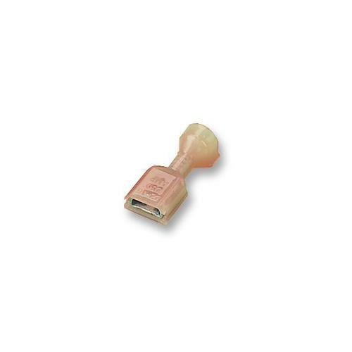 Aexit 300 Pezzi Connettori A Forcella Femmina, Terminali A Crimpare Non Isolati, 2.8mm, Per Cavi 0.5-0.8mm2 - 5