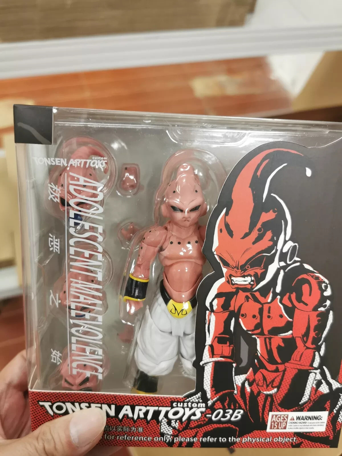 TONSENARTTOYS 03B Dragon Ball Majin Buu 1/12Figure Stock Action Figure Toy Model