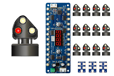 DCC Concepts DCD-MGS-BR Alpha Mimic 12x BR 3 Licht Bodensignal  