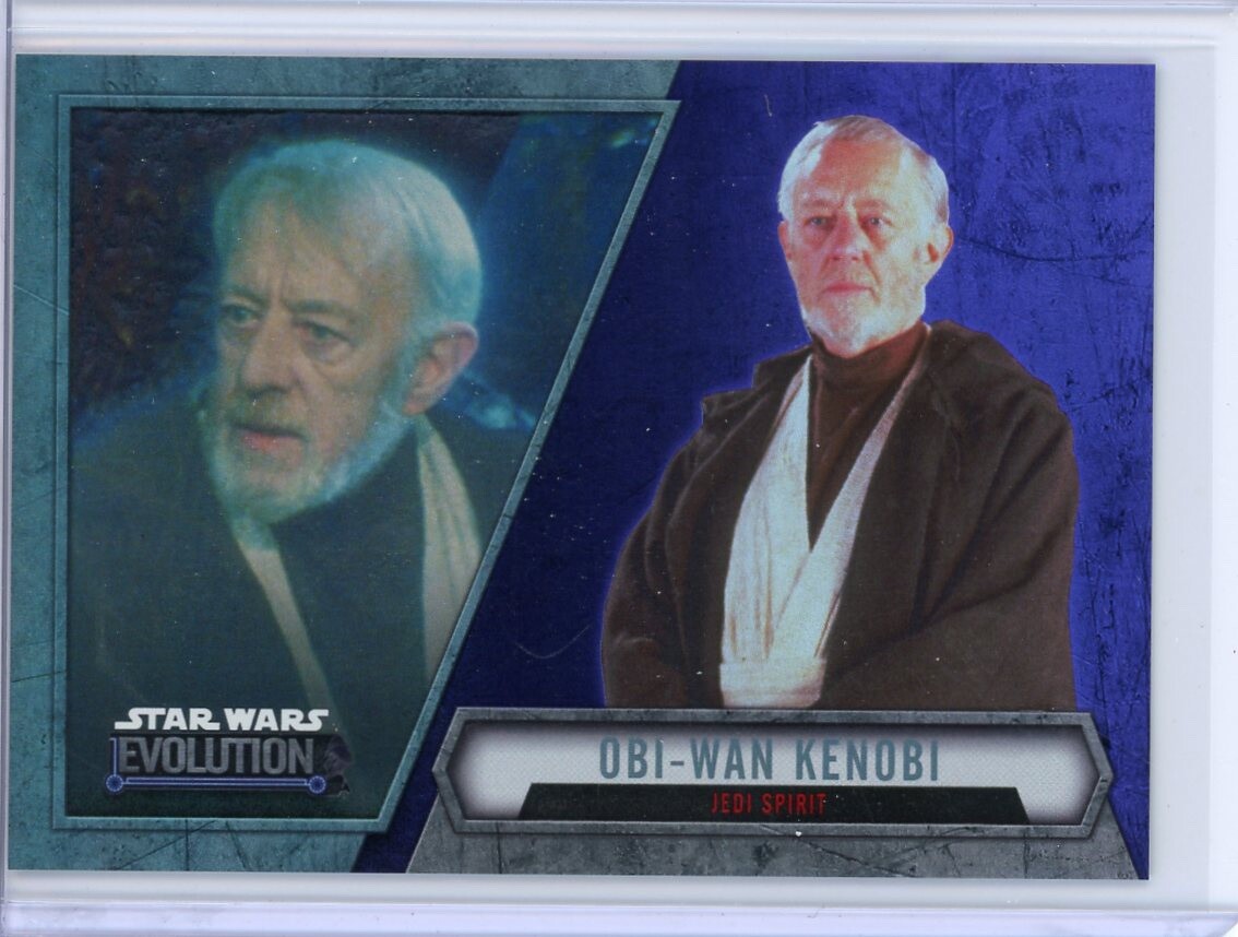 「EVOLUTION OF OBI-WAN」 2001 Topps Star Wars Evolution Obi-Wan Kenobi #7A | eBay