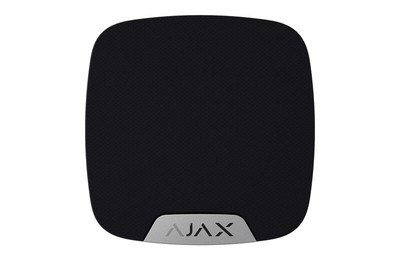 Ajax HomeSiren kabellose Innensirene, 81-105 dB, schwarz