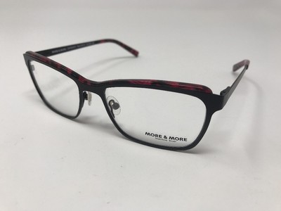 MORE & MORE EYEGLASSES mod 50512 col 600 Pink Black 54-16-135 WOMENS H335