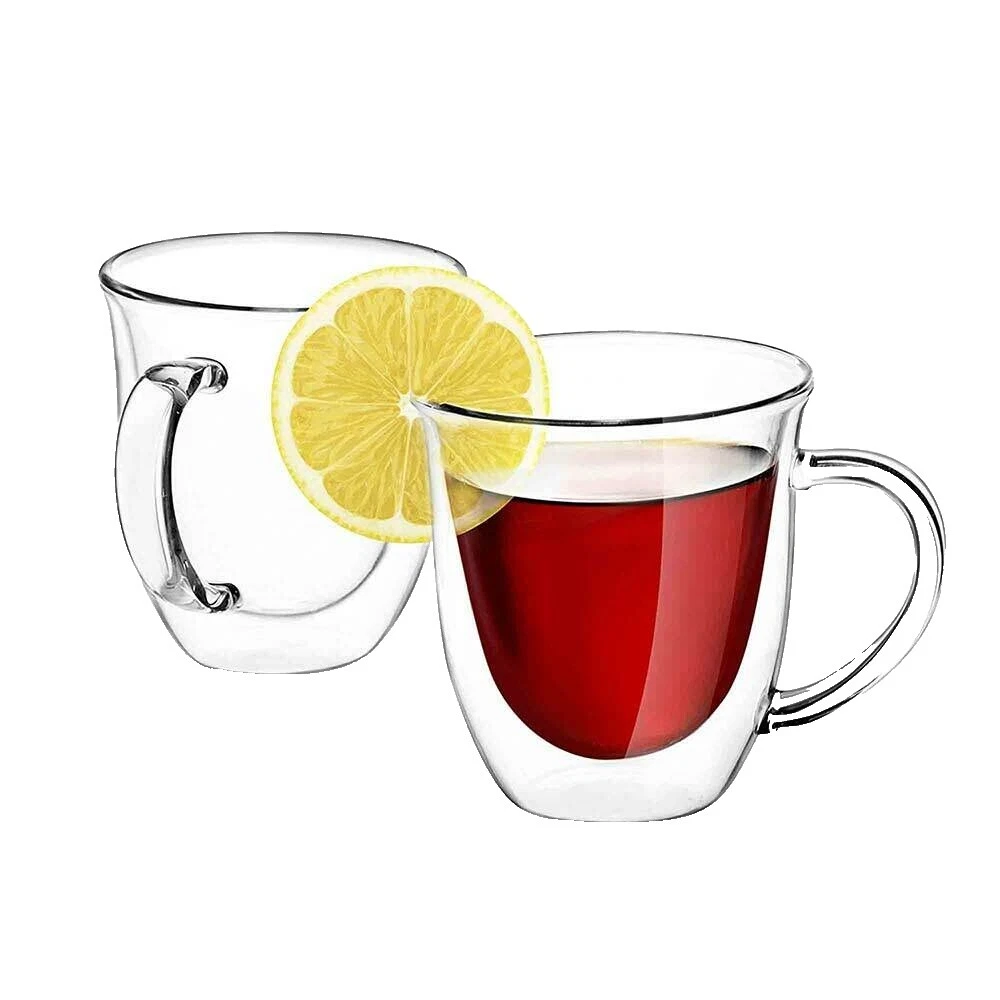 Glass Mugs with Handles