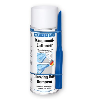 WEICON 10021065 (11630400) Kaugummi-Entferner mit Spezial-Spatel 400 ml