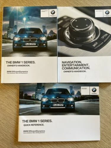 2017 BMW 1 Series Car Owner & Operator Manuals