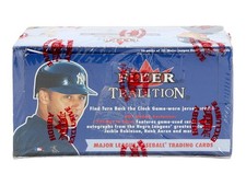 2001 Fleer Tradition Baseball Hobby Box