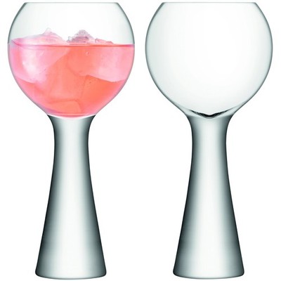 LSA International Moya Weinballon 550 ml klar | Set 550 ml, transparent 