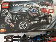 LEGO TECHNIC Camion dei Traini (9395) 100% Completo di Adesivi Non Installato Installato