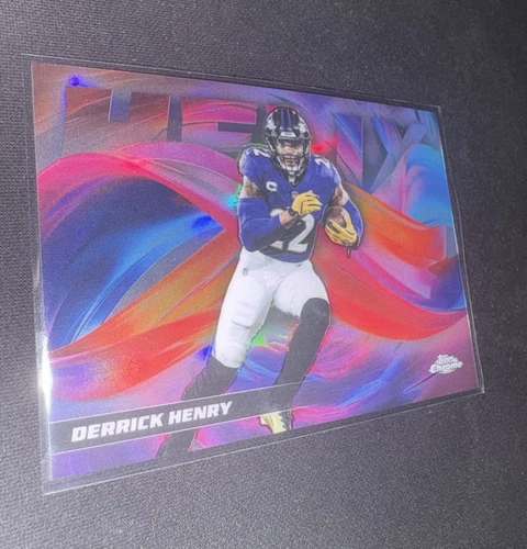 2025 Topps Chrome Derrick Henry Base (RAW)