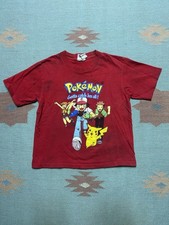 Vintage 90s t shirt pokemon gotta catch em all distressed youth kids size 7
