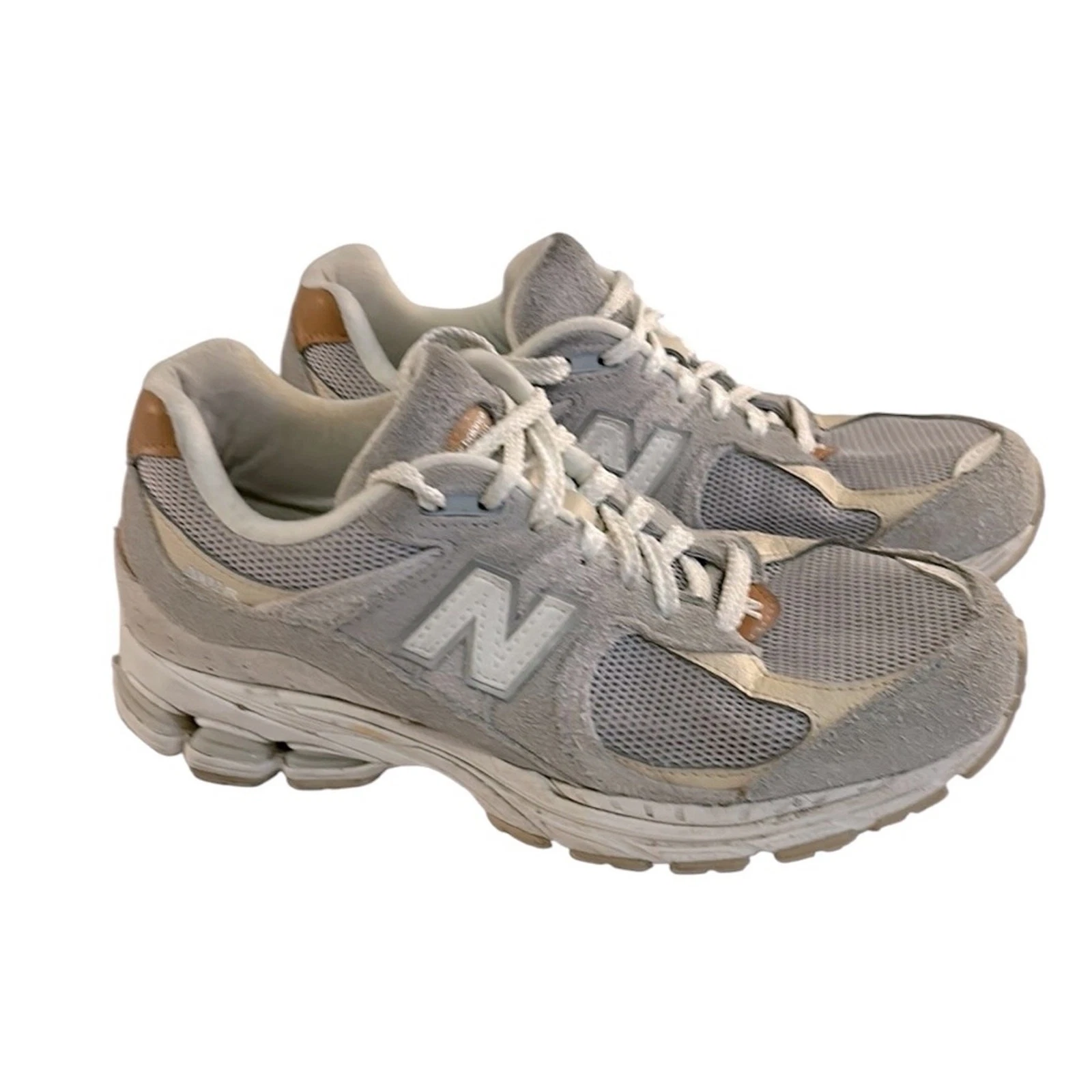 Scarpe da corsa New Balance uomo 2002R grigio cemento allenamento atletico taglia 7