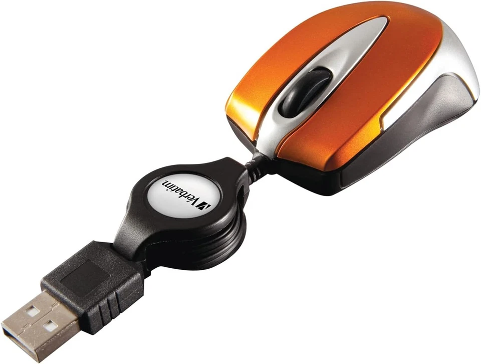 Verbatim Go Mini USB Optical 1000DPI Orange - mice (USB, Office, Wheel 49023 - - - Image 2 of 4