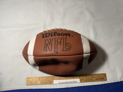 ★NFL公式アタッシュケース★フットボール革★茶色★80年代 1960's Football NFL Wilson American National Conference National