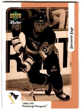 1999-00 McDonald's Upper Deck The Rookie Year Jaromir Jagr #MCD-6R Pittsburgh