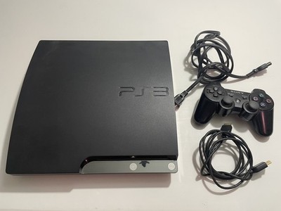 Sony PlayStation 3 PS3 Slim Console, Cords And Controller - Cech2001a VERY CLEAN