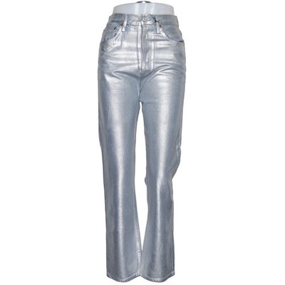 Agolde, Jeans, Größe: 24, Silber, Bio-Baumwolle, Einfarbig, Damen #pBA