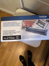 Brother TN 210Bk Black Toner Cartridge Genuine High Yield 2200 Pages NEW SEALED