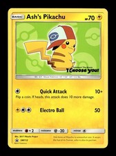 ASH'S PIKACHU - SM112 SUN & MOON PROMO POKEMON on eBay