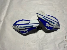 Powermadd Sentinel Handguards Blue/White 34421 Polaris RMK Assault Switchback