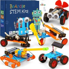 STEM Kits for Kids Crafts 6-8 8-12, Boys Gifts Toys for 6 7 8 Year Old Boy Bi...