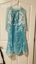 Disney Frozen Princess Dress Frozen ELSA Ice Queen Costume Kids 7/8