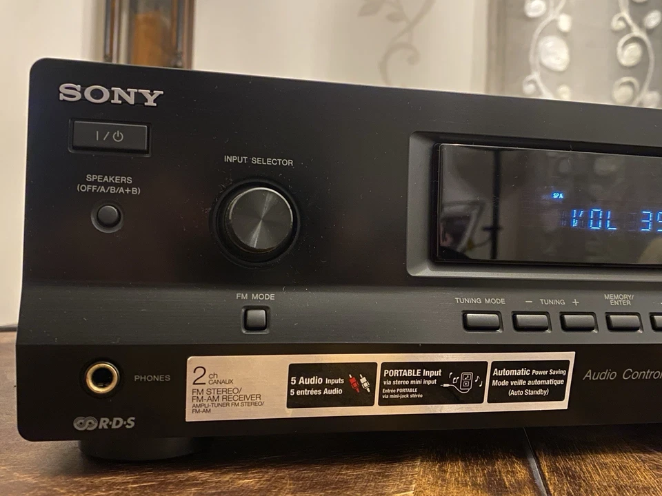 TOP Sony STR-DH130 Stereo Hifi Receiver mit  Fernbedienung AAU130 ggf Speaker - Bild 2 von 4