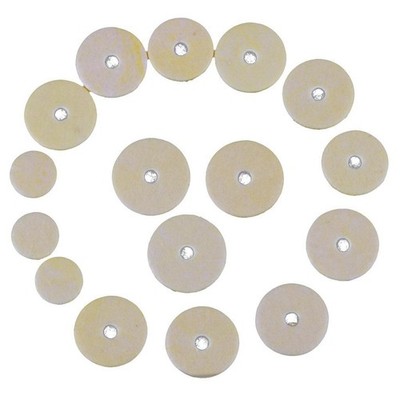 Flute Pads 16 Stück Gelbe Farbe
