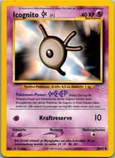 Pokémon Icognito K 58/64 Neo Revelation 1995 Deutsch