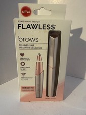 FINISHING TOUCH FLAWLESS BROWS REMOVES HAIR INSTANTLY  PAIN FREE RING LIGHT